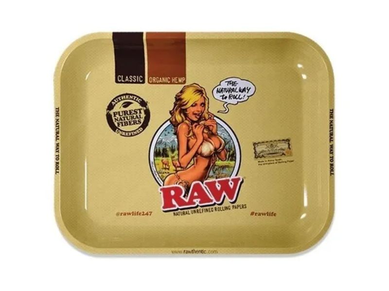Raw Bandeja De Armado Rolling Girl Medium